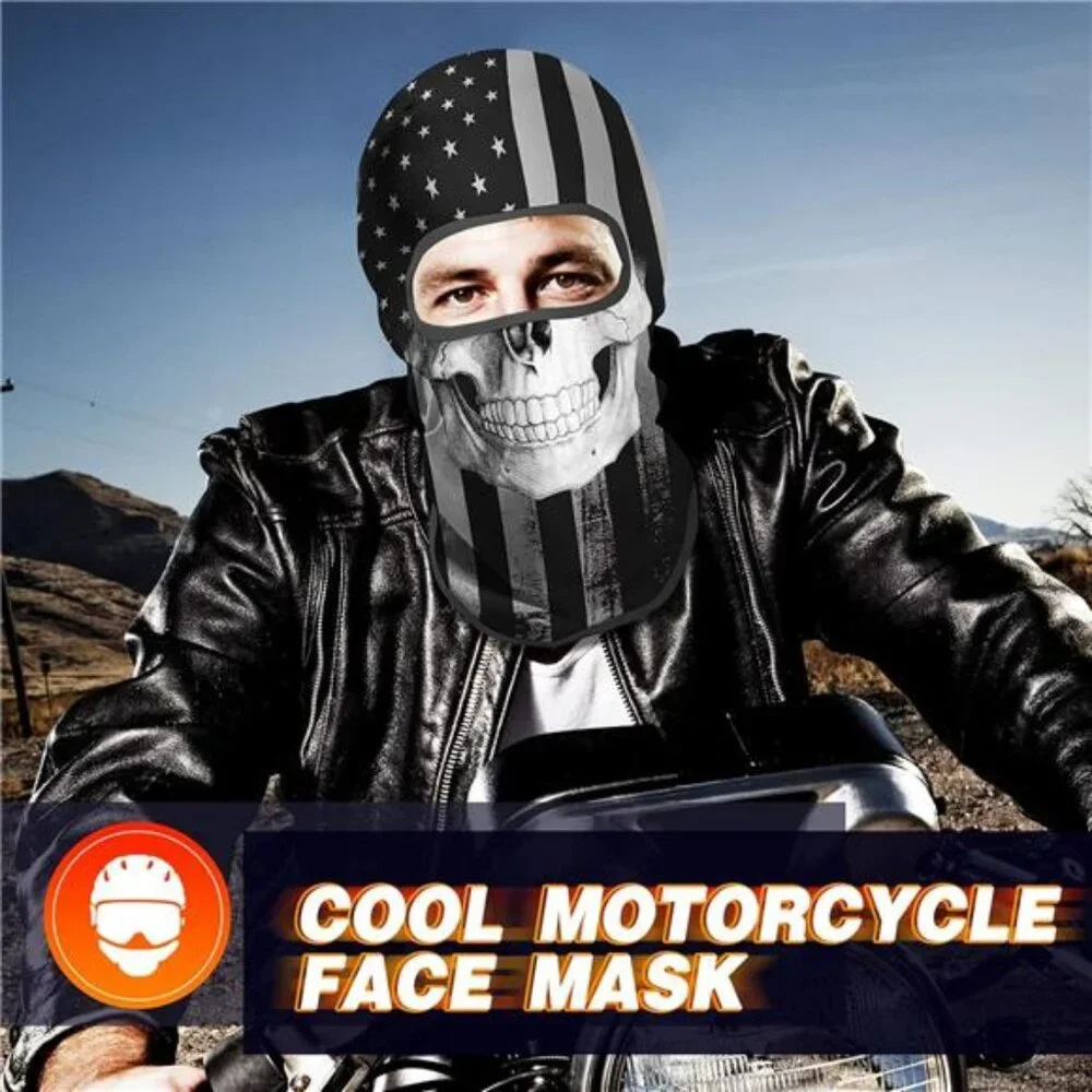 3D Balaclava Ski Mask Cool Skull Animal Full Face Mask